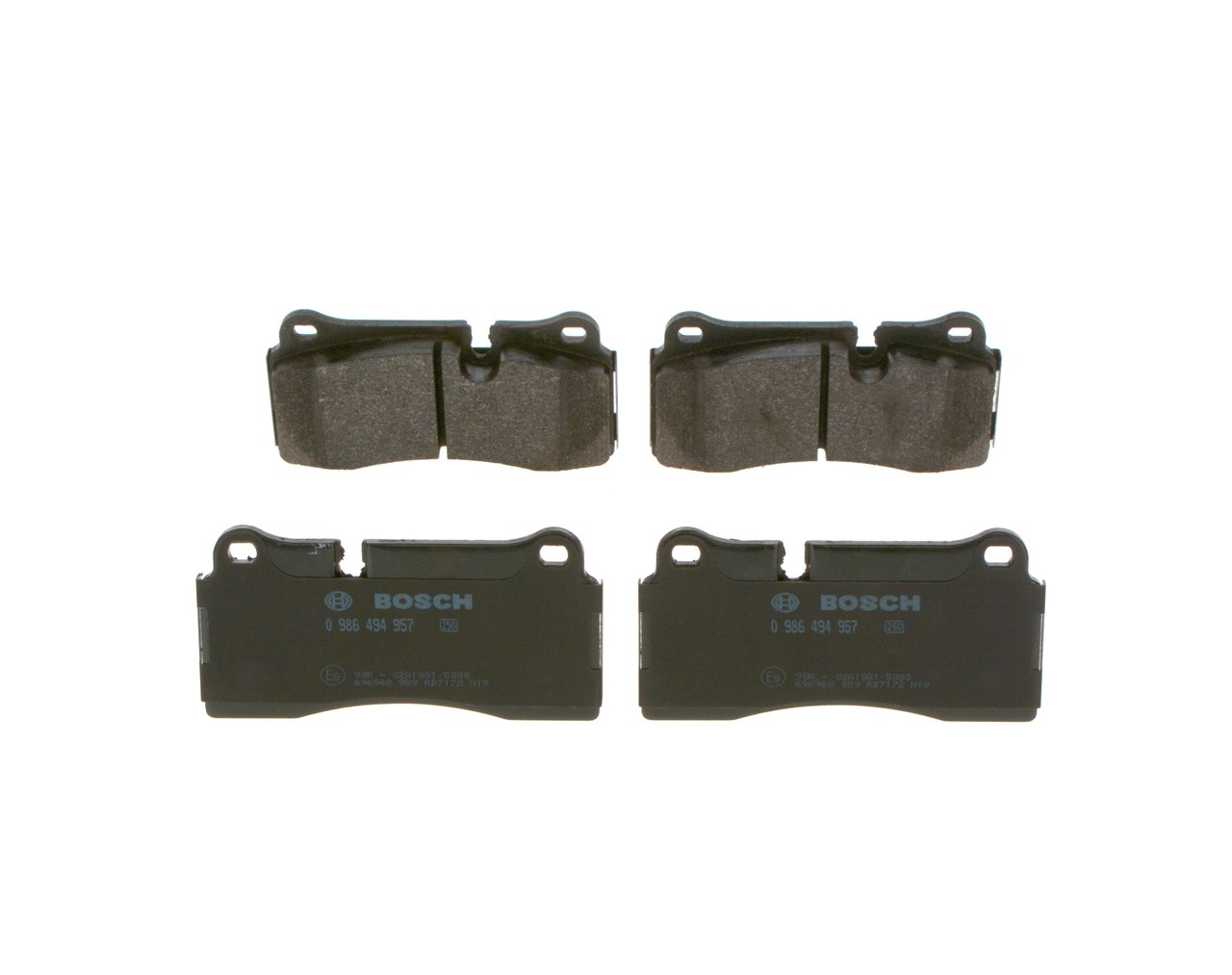 BOSCH 0 986 494 957 Fékbetét BMW 3-as sorozat ár