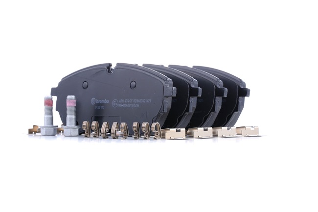 BREMBO Τακάκια φρένων P 85 173 BREMBO P 85 173 γνήσια Τακάκια φρένων VW AMAROK τιμες