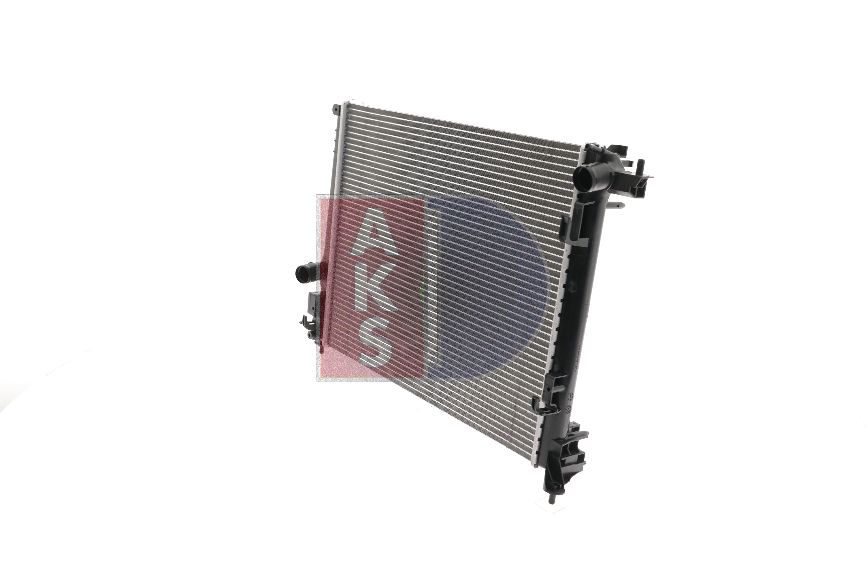 AKS DASIS 180121N Kühler, Motorkühlung Aluminium, Kühlrippen gelötet, Schaltgetriebe