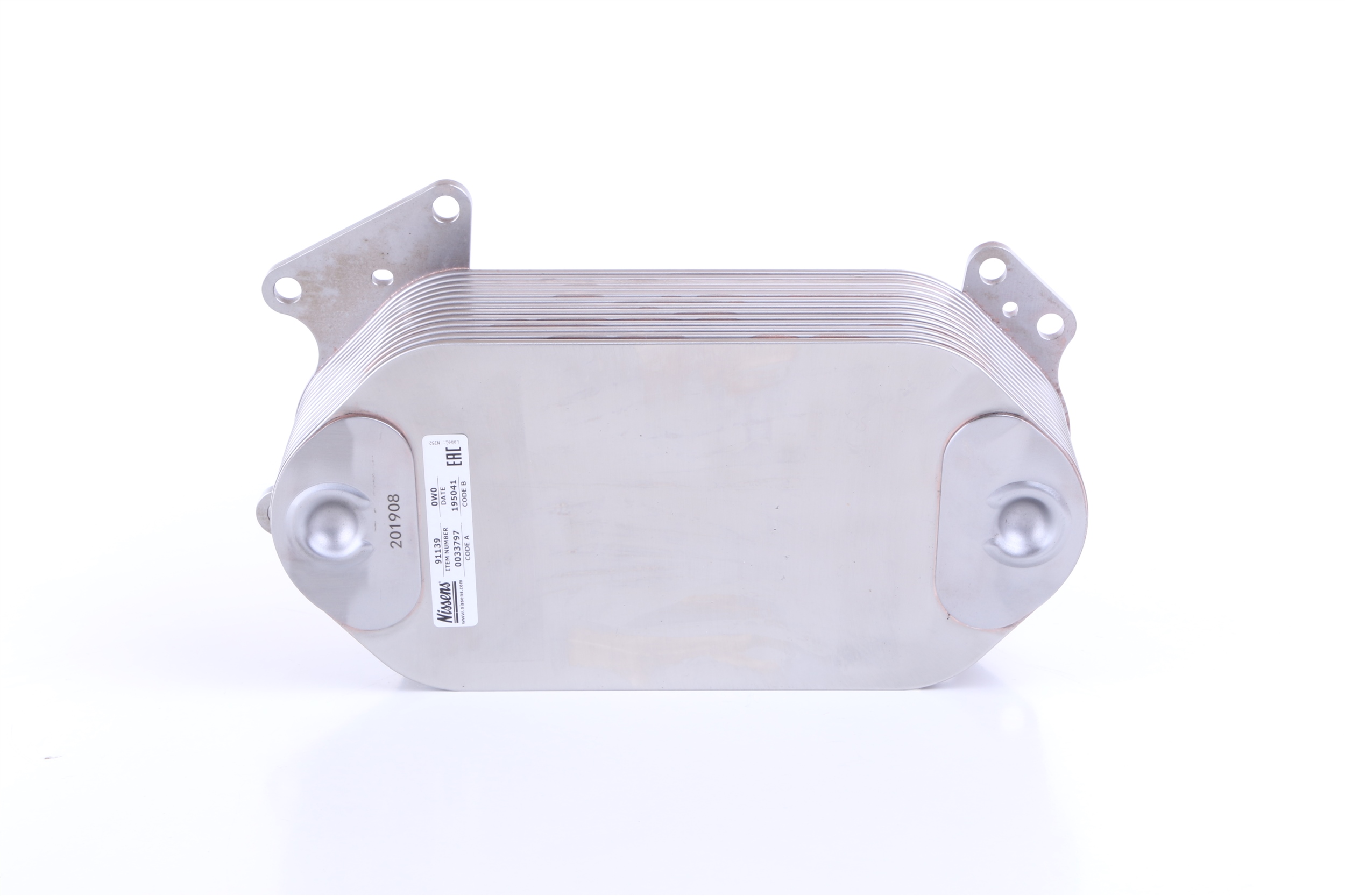 NISSENS 91139 Engine oil cooler