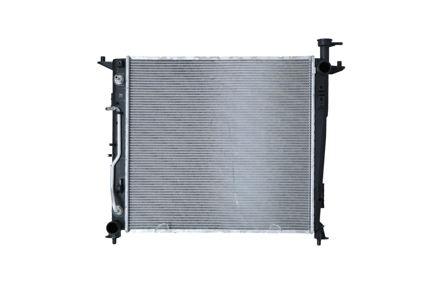 NRF 59291 Kühler, Motorkühlung Kühlrippen gelötet, Aluminium