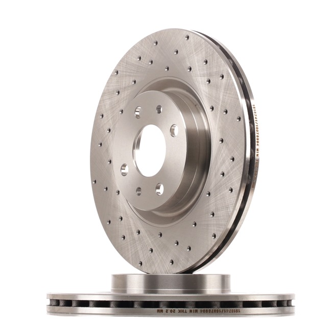 RIDEX 82B2298 Bremsscheibe Fiat Doblo Cargo 1.6 Natural Power 103 PS Benzin/Erdgas (CNG) Kosten