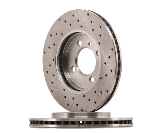 RIDEX 82B2512 Disco freno