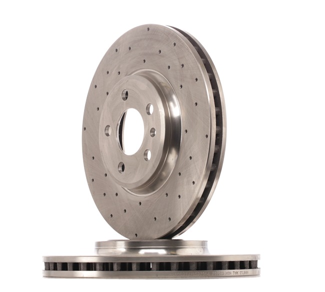 RIDEX 82B2545 Bromsskiva Audi Q5 8r 3.2 FSI quattro 270 hk Bensin pris