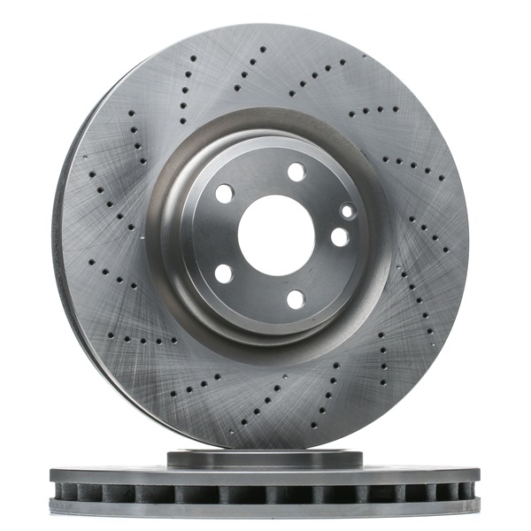 Bremseskive 82B2572 RIDEX A 000 421 17 12 MERCEDES-BENZ