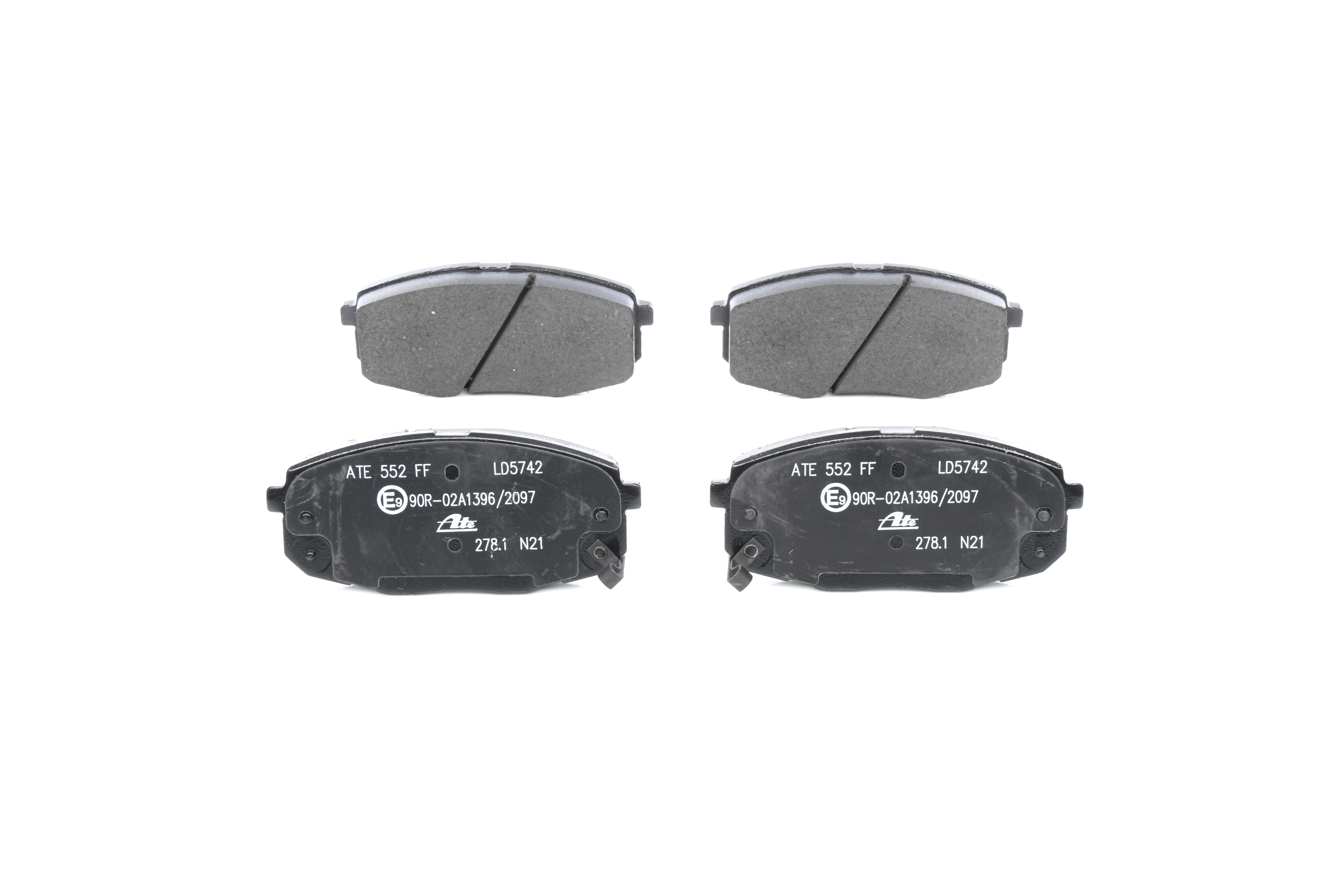 ATE LD5742 Plaquettes de frein