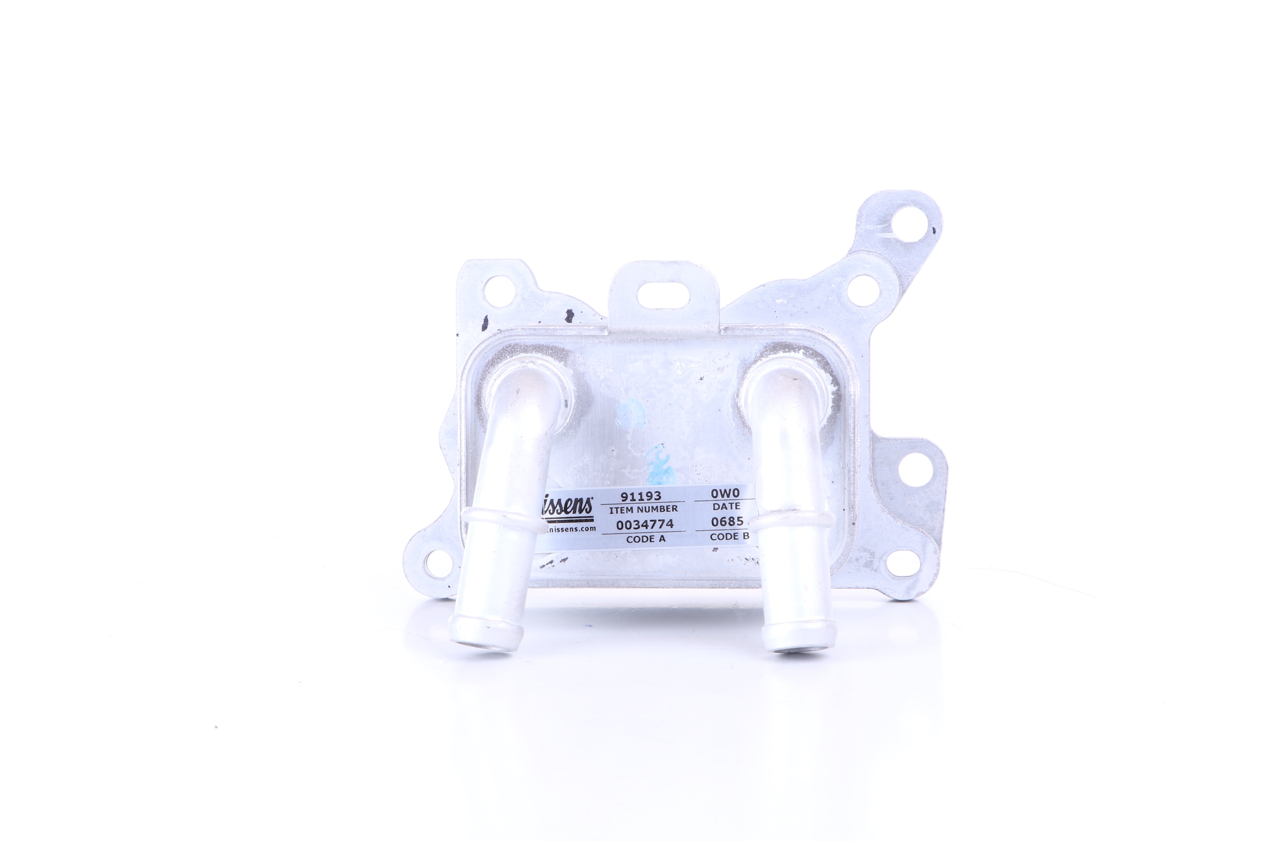 NISSENS 91193 Radiatore olio motore