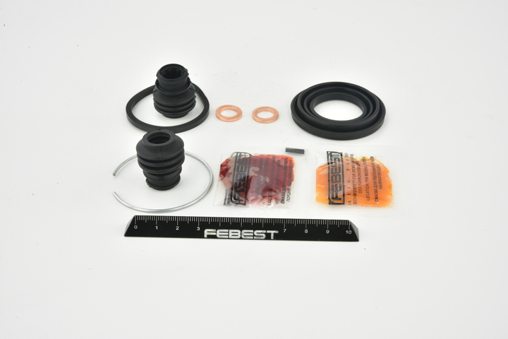 FEBEST 0375-YF4R Kit de réparation d'étrier pour Honda PILOT 3.5 4WD 253 CV 2023 J35Z4 Essence FEBEST 0375-YF4R Joint d'étrier de frein HONDA Pilot (YF3, YF4) 3.5 4WD 253 CV Essence 2023