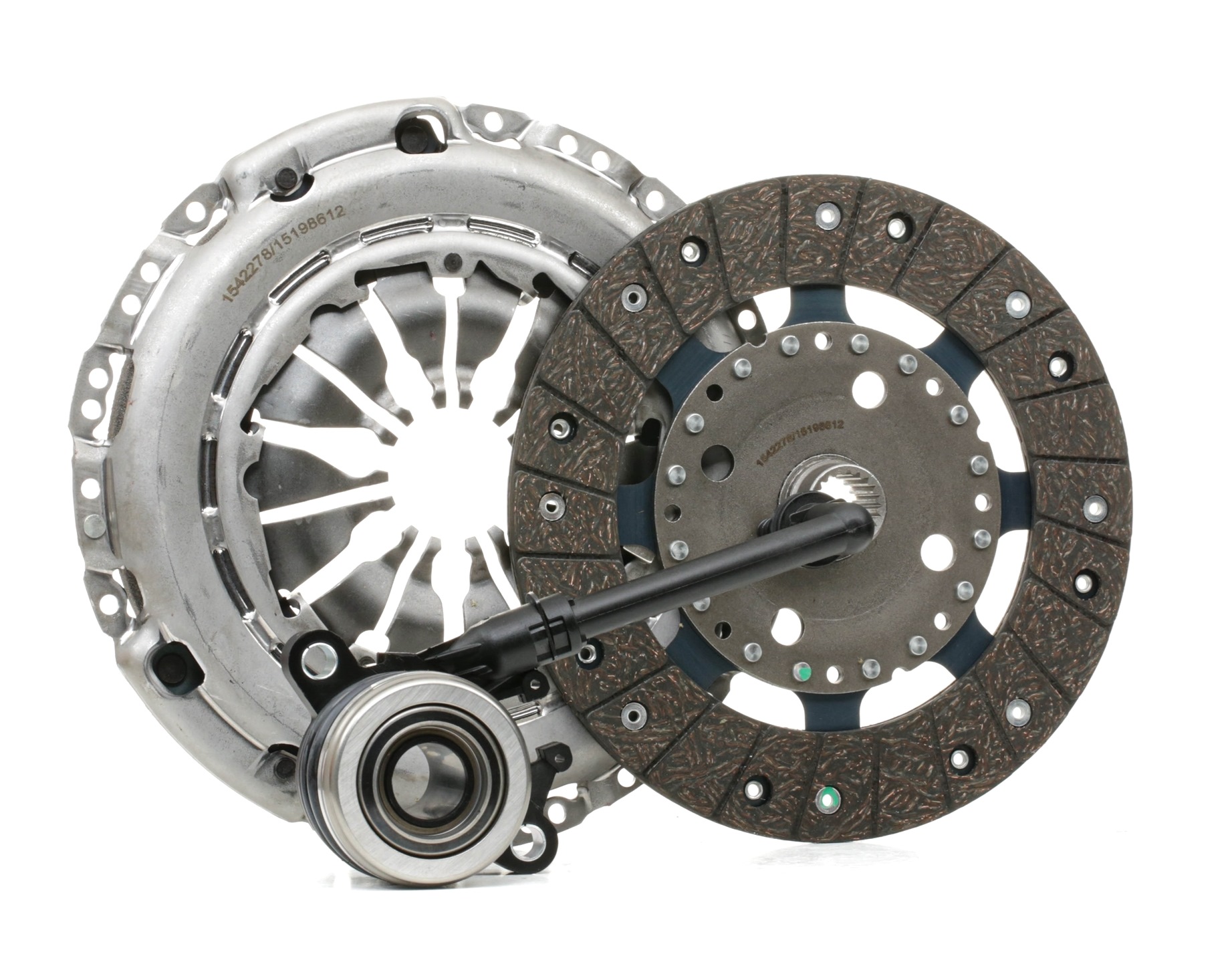 RIDEX 479C0261 Clutch with central slave cylinder, Check and replace dual-mass flywheel if necessary., for engines with dual-mass flywheel