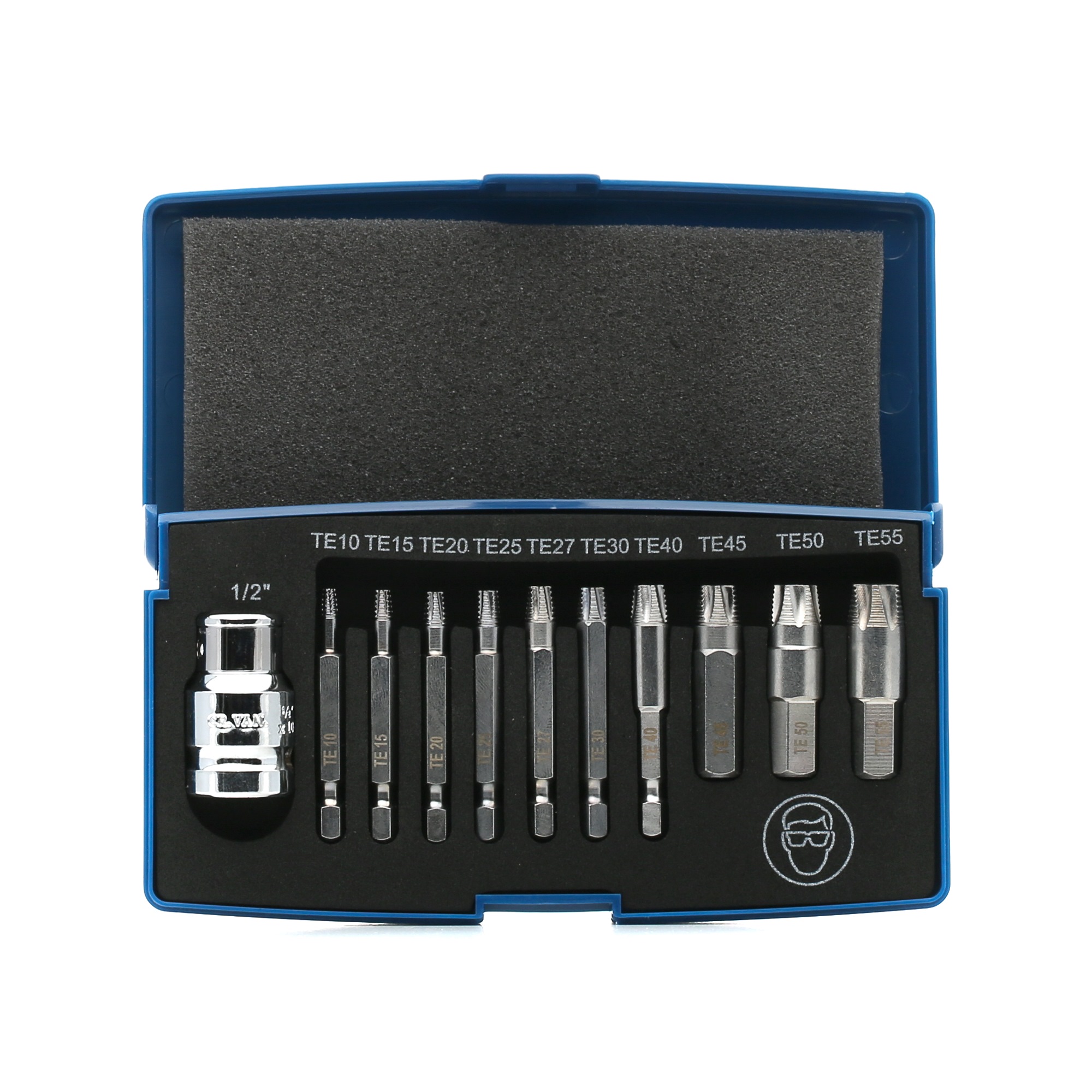 KUNZER 7TXSA11 Screw Extractor Male Hex, Drive: 1/2"Inch-image-15202122