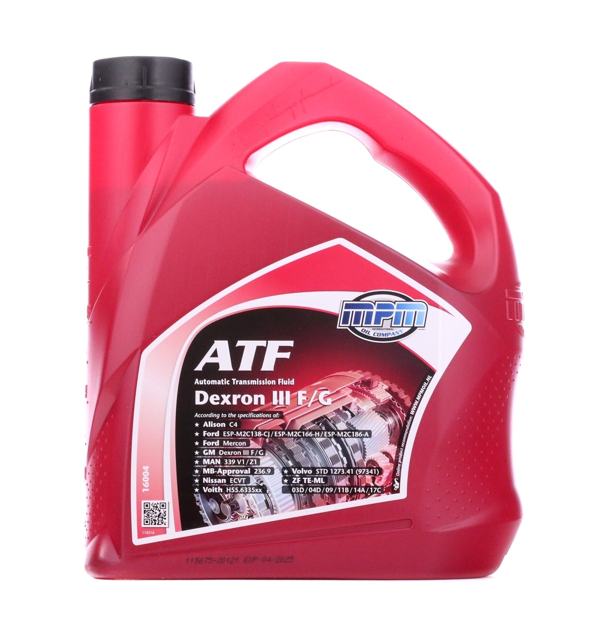MPM 16004 Automatic Transmission Fluid Capacity: 4l, ATF III-image-15215612