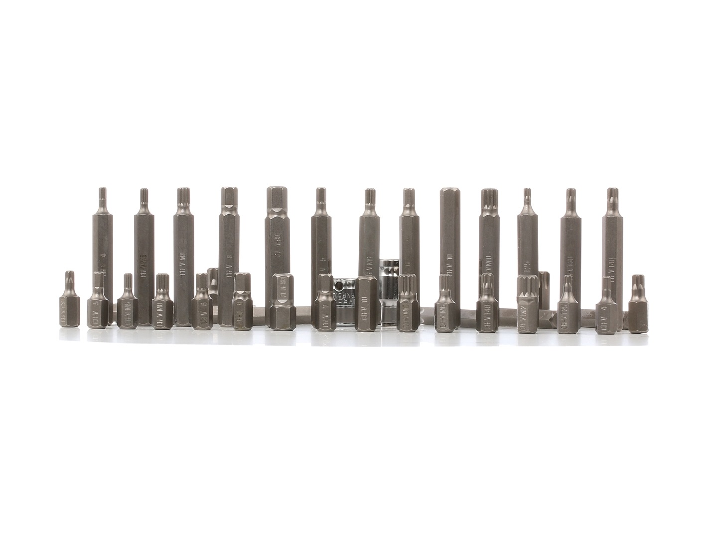 VOREL 66400 Screwdriver Bits Set Number of tools: 40-image-15222760