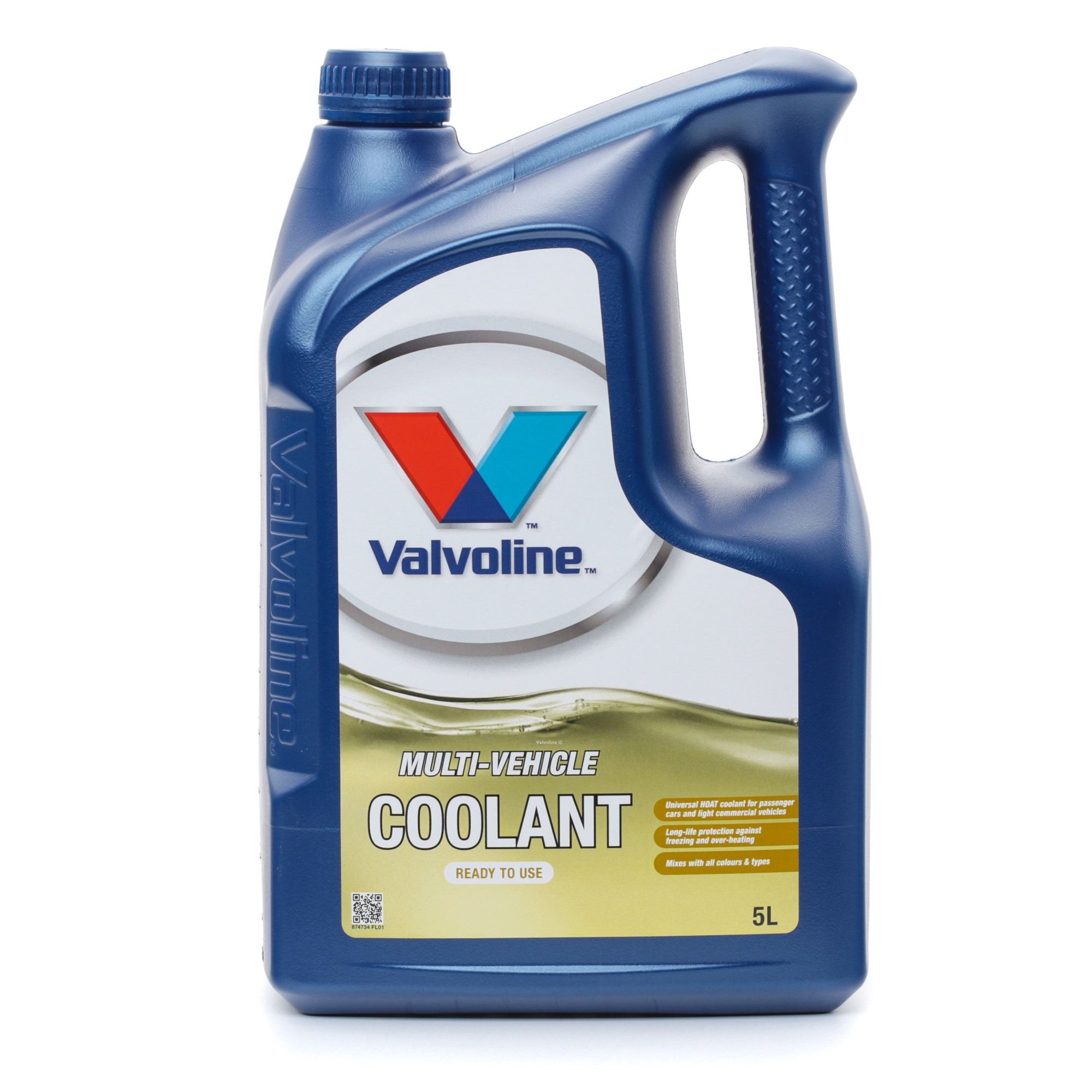 Valvoline 874734 Antifreeze Capacity: 5l, yellow-image-15224856