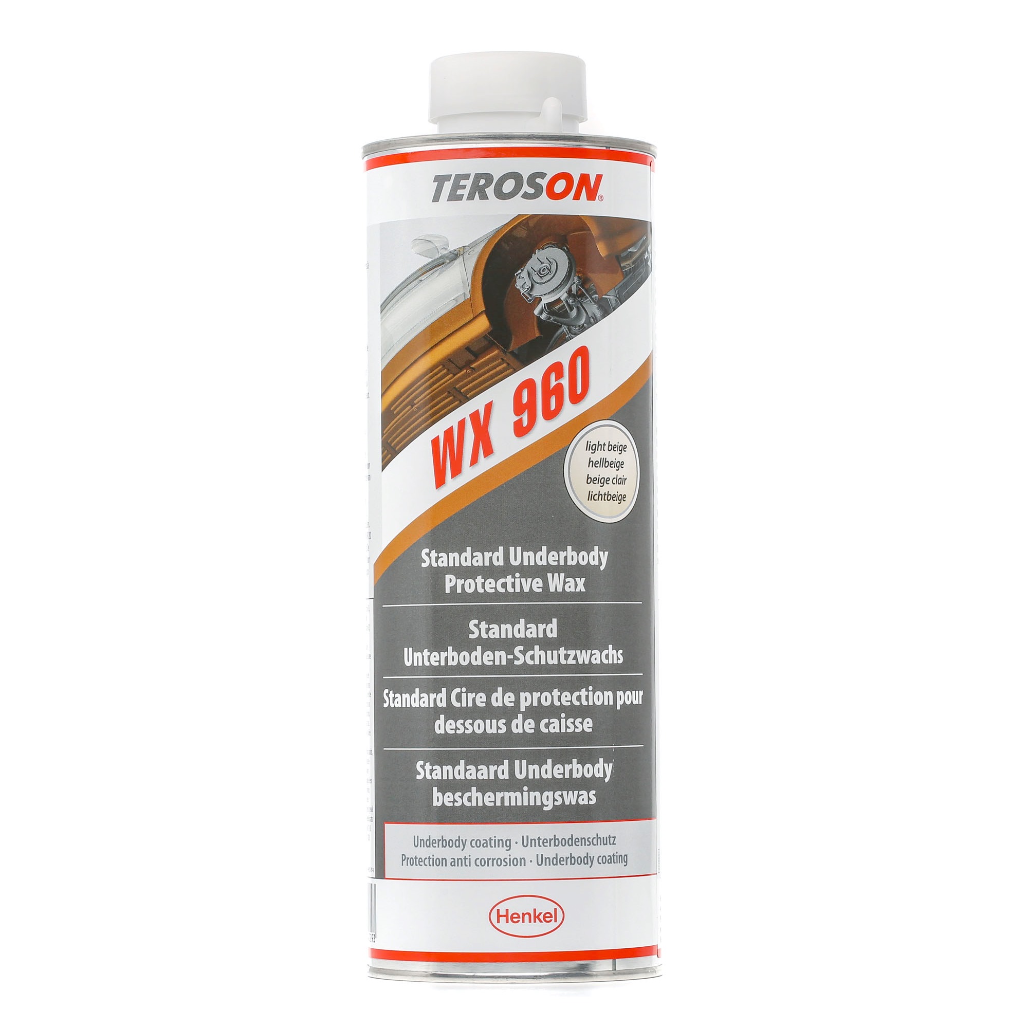 TEROSON 794861 Underbody Protection TEROSON WX 960 UBC STD 1L EGFD Capacity: 1l, white, Bottle, Weight: 1kg-image-15231301