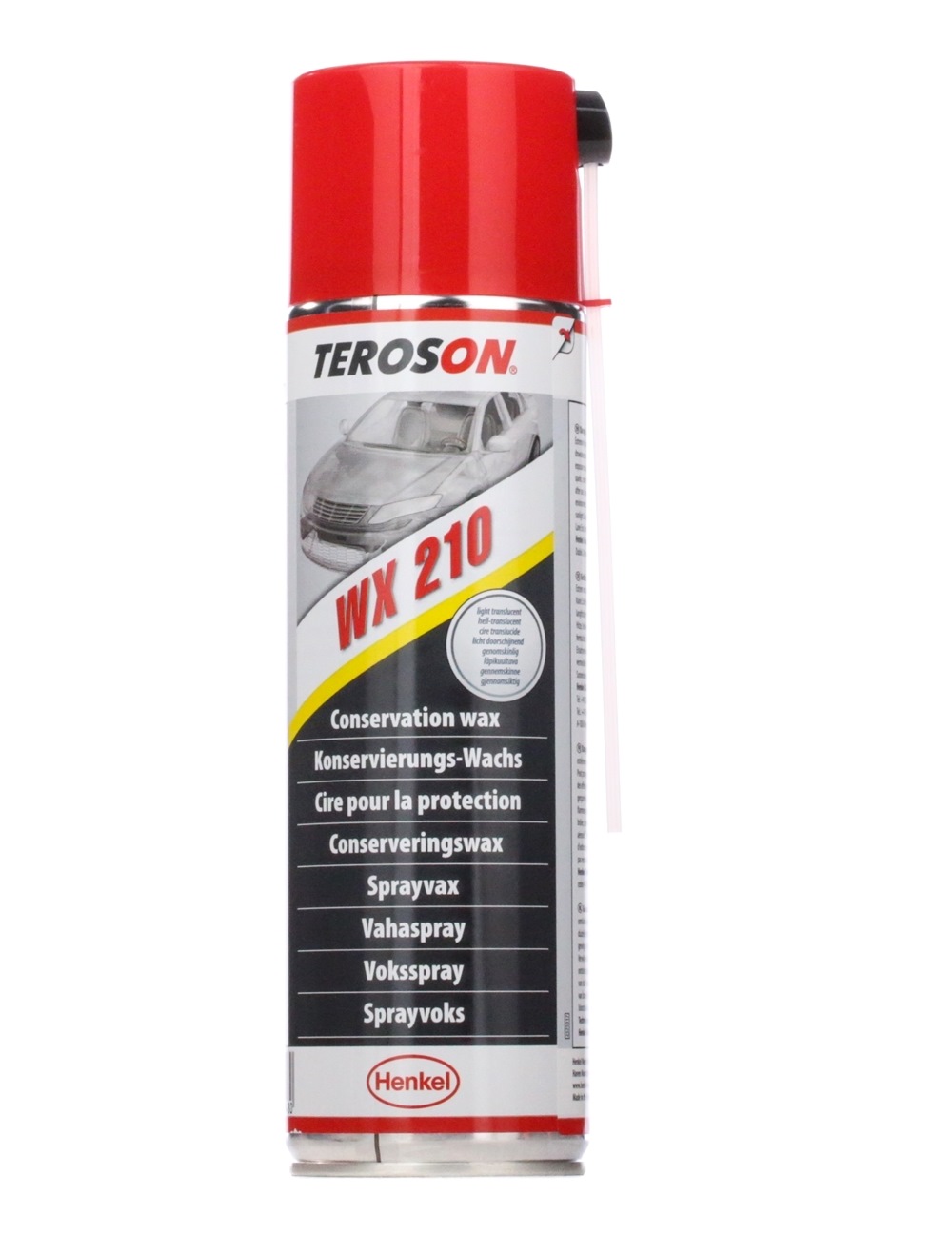 TEROSON 796107 Konservierungswachs TEROSON WX 210 AE500ML ML beige, Spraydose, Inhalt: 500ml