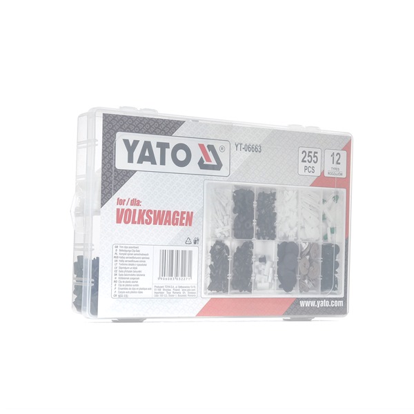 YATO YT-06663 Sada upevnovacich klipov, vnutorne calunenie