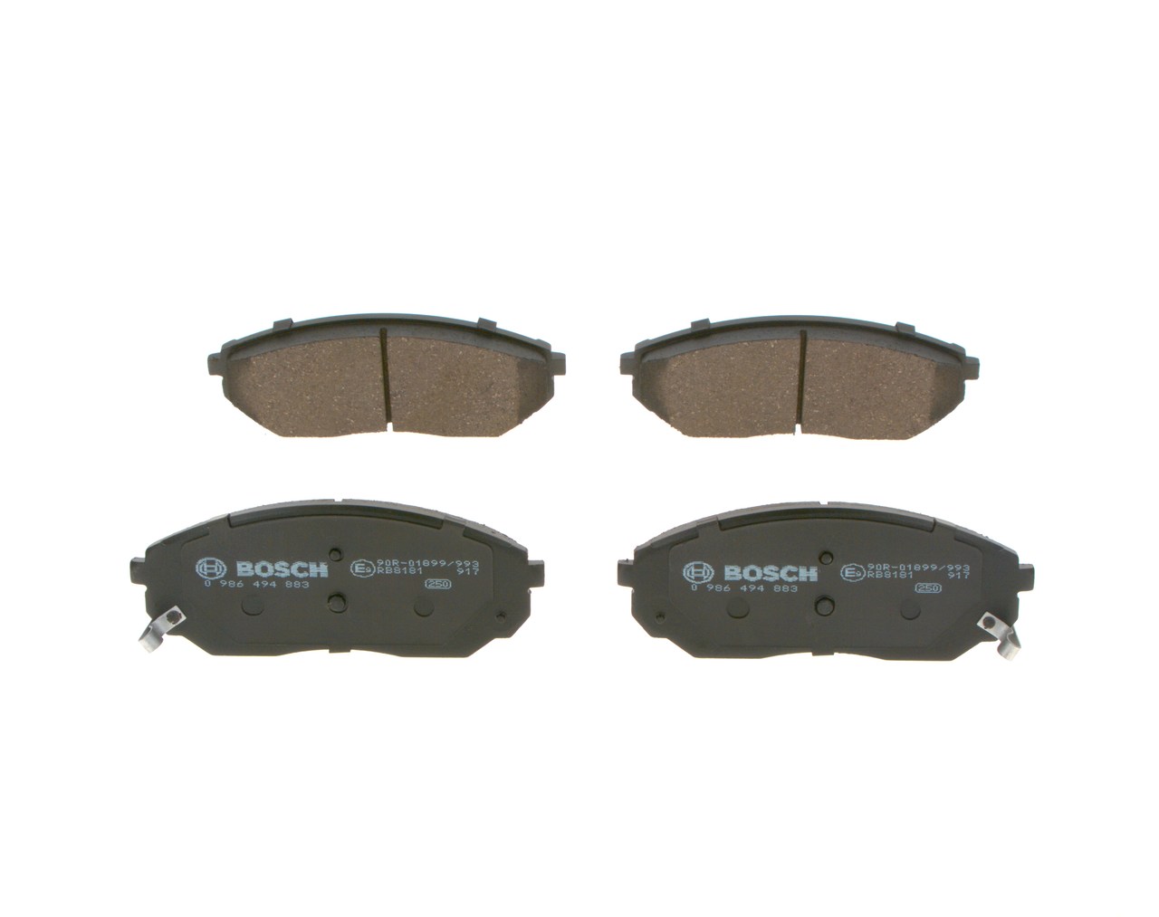 Plaquettes de frein 0 986 494 883 BOSCH 45022TE0A60 ACURA