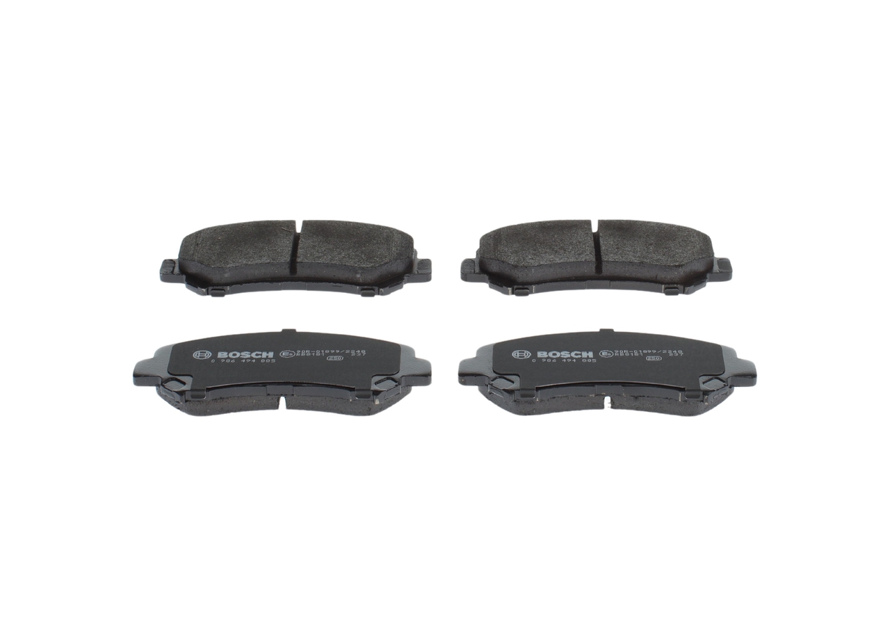 Plaquettes de frein 0 986 494 885 BOSCH D1060JD0VA NISSAN