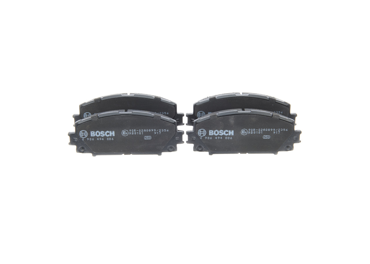Bremseklodser 0 986 494 886 BOSCH 3501140-G08 LEXUS