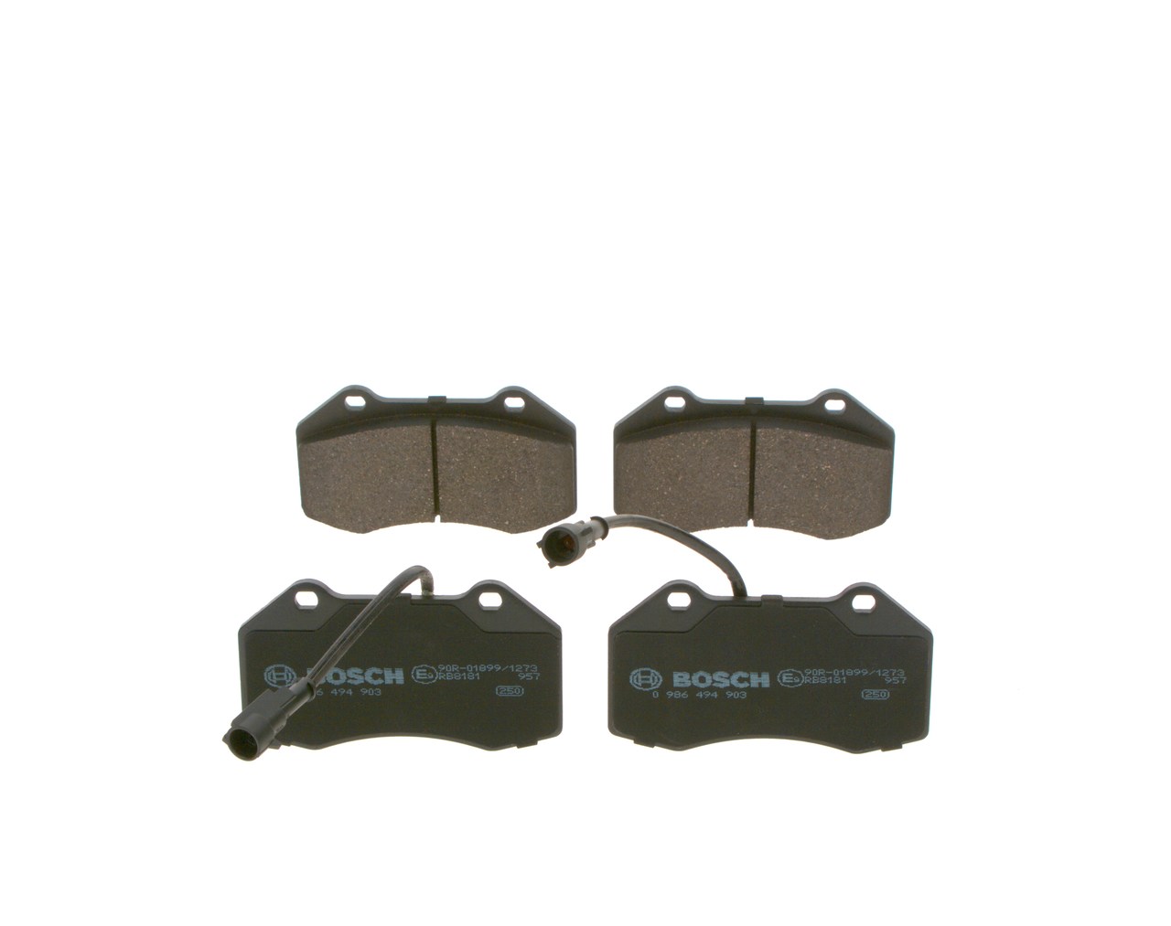 BOSCH BP1891 Brake pad set