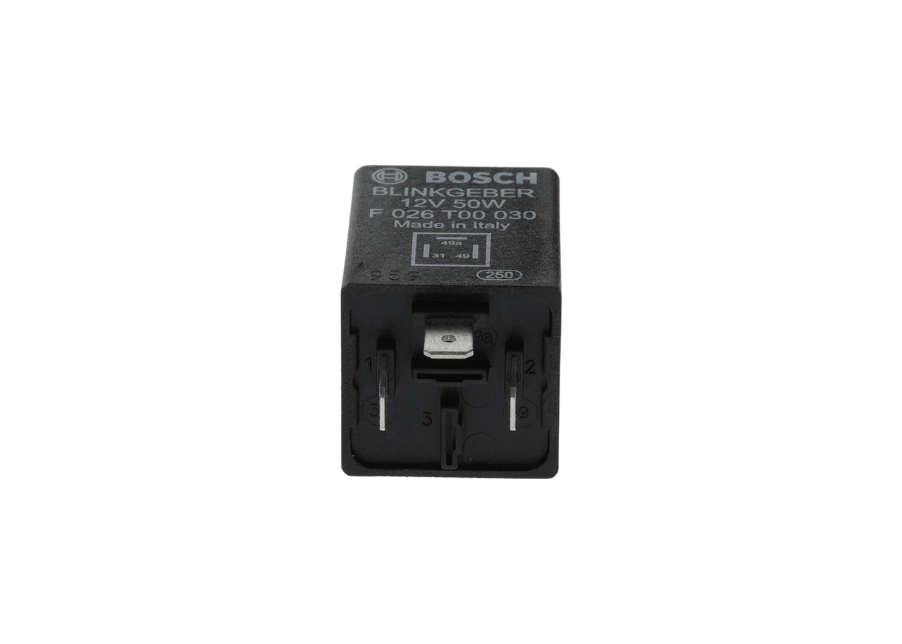 BOSCH Pagrieziena signāla pārtraucējs F 026 T00 030 Pagrieziena signāla pārtraucējs BOSCH F 026 T00 030 lēti