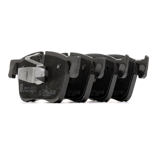ZIMMERMANN 22813 Jarrupalat, levyjarru