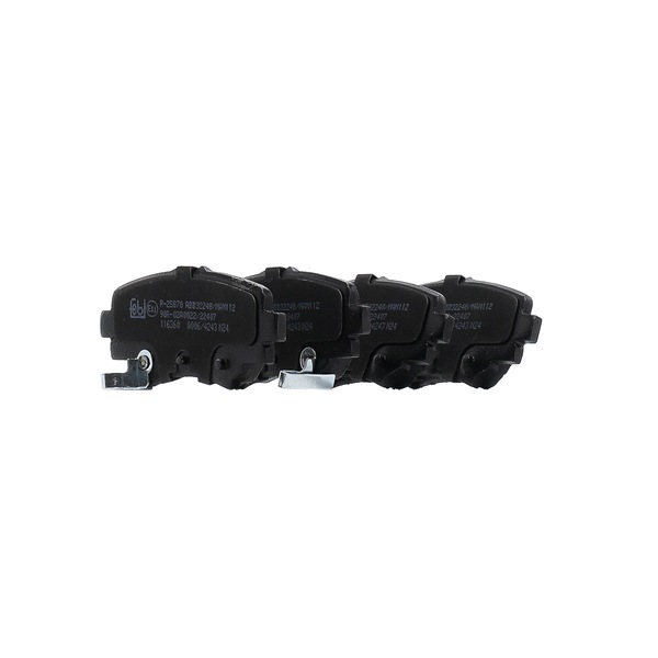 Bremseklodser 116360 FEBI BILSTEIN B4Y0-264-8ZA MAZDA