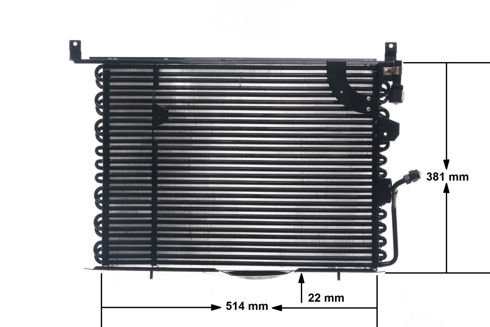 MAHLE ORIGINAL 351035161 Condensor voor airco