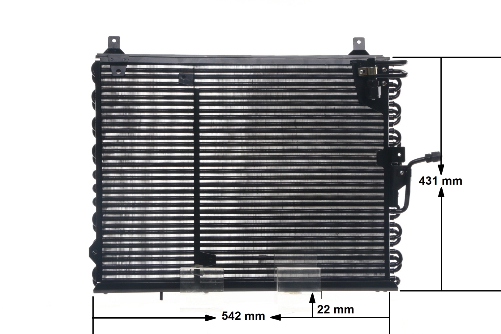 MAHLE ORIGINAL 351035191 Kondensaator, kliimaseade