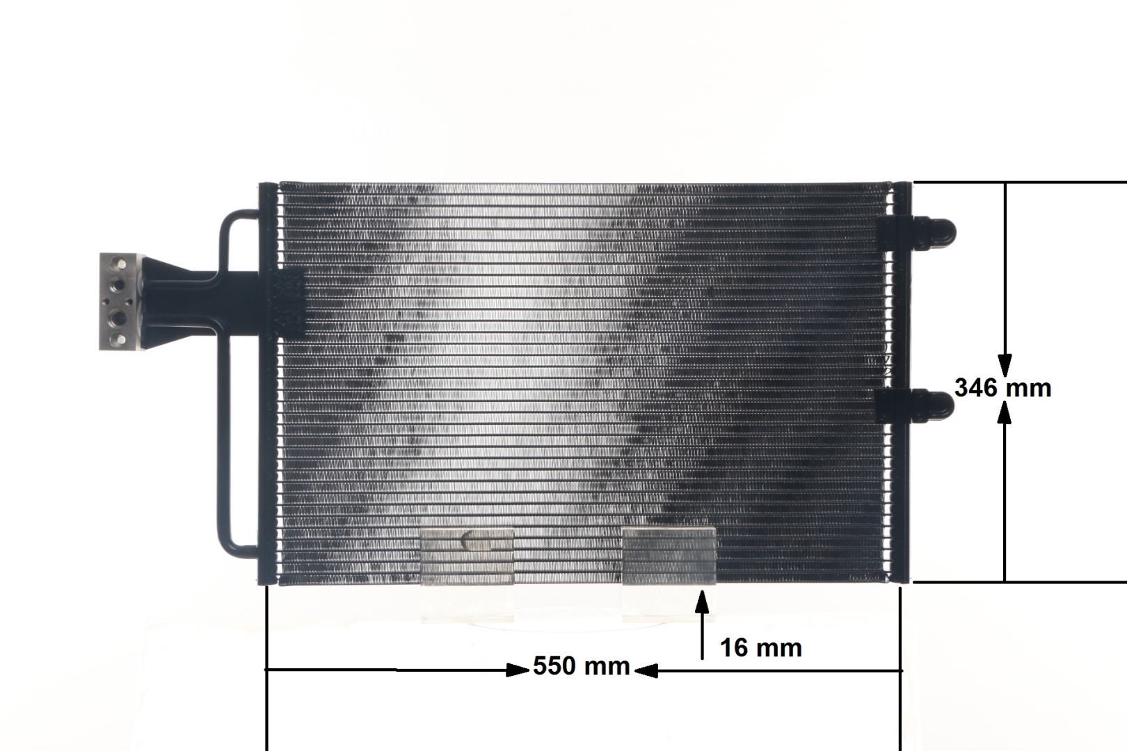 MAHLE ORIGINAL 351035231 Kondensaator, kliimaseade