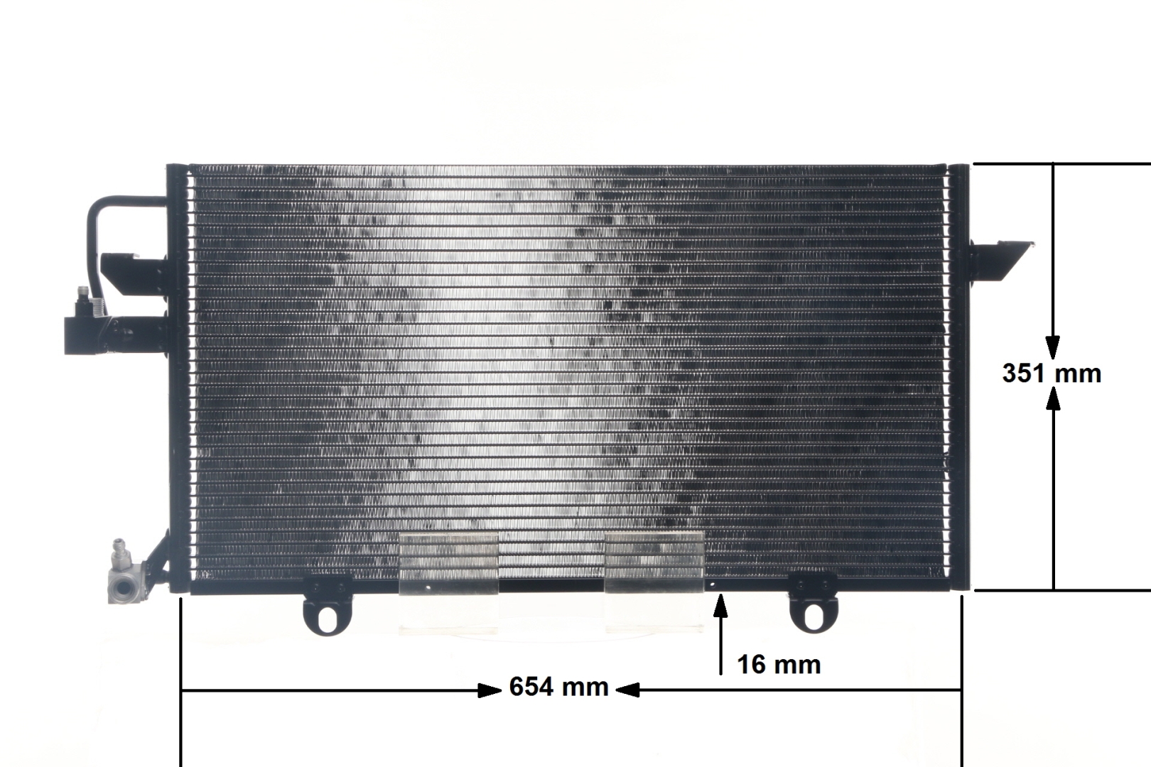 MAHLE ORIGINAL 351035551 Kondensaator, kliimaseade