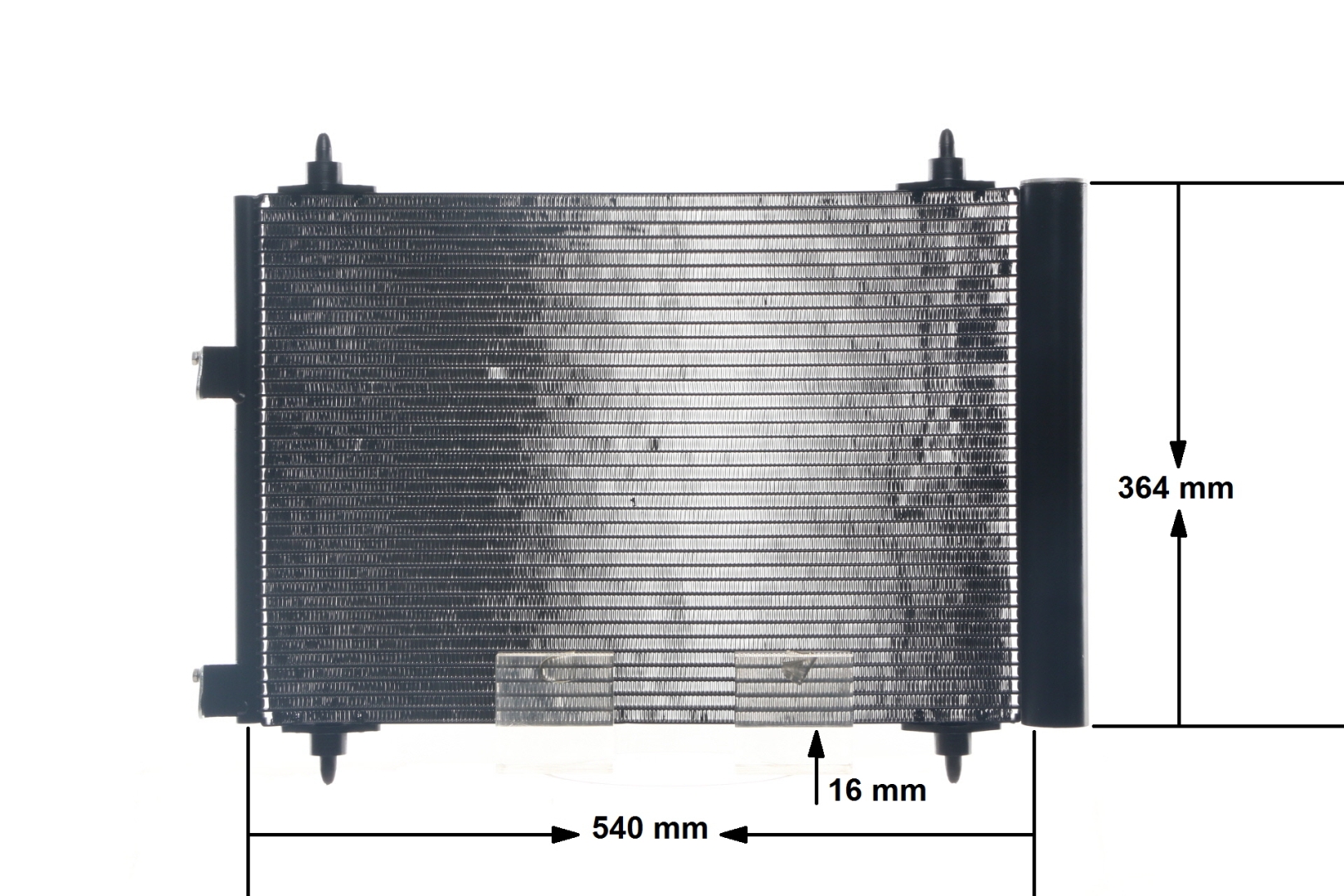 MAHLE ORIGINAL 351300674 Condensador, aire acondicionado