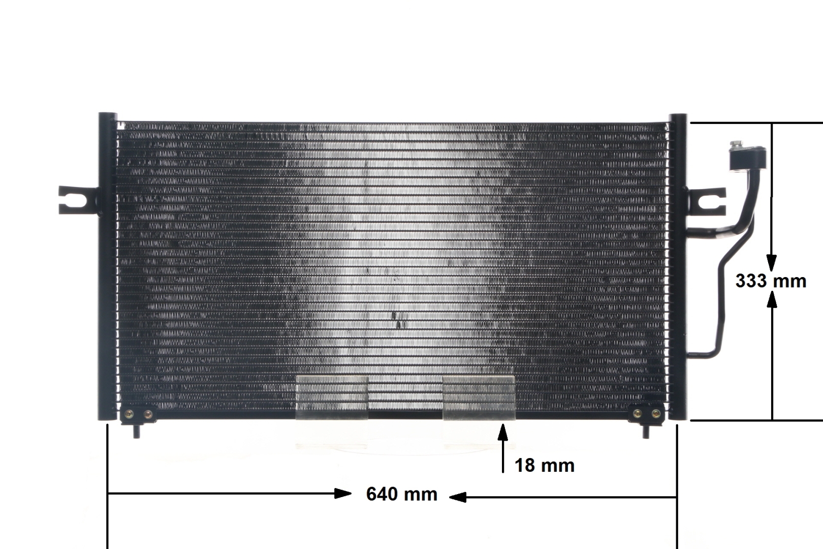 MAHLE ORIGINAL Kondensaator, kliimaseade AC 458 000S Kliimaradiaator MAHLE ORIGINAL OUTLANDER AC 458 000S odav
