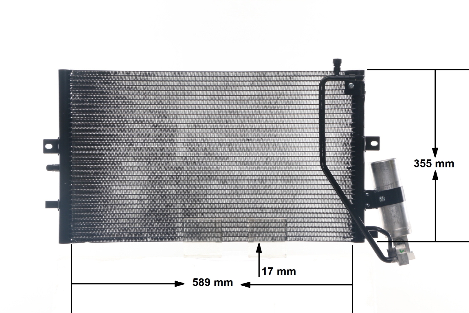 MAHLE ORIGINAL 351304131 Lauhdutin, ilmastointilaite