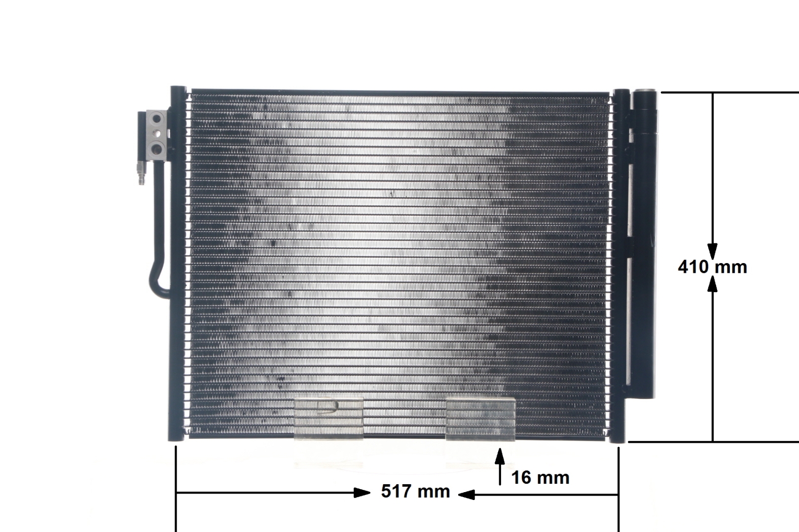 MAHLE ORIGINAL Συμπυκνωτής, σύστ. κλιματισμού AC 596 000S Συμπυκνωτής OPEL MAHLE ORIGINAL AC 596 000S
