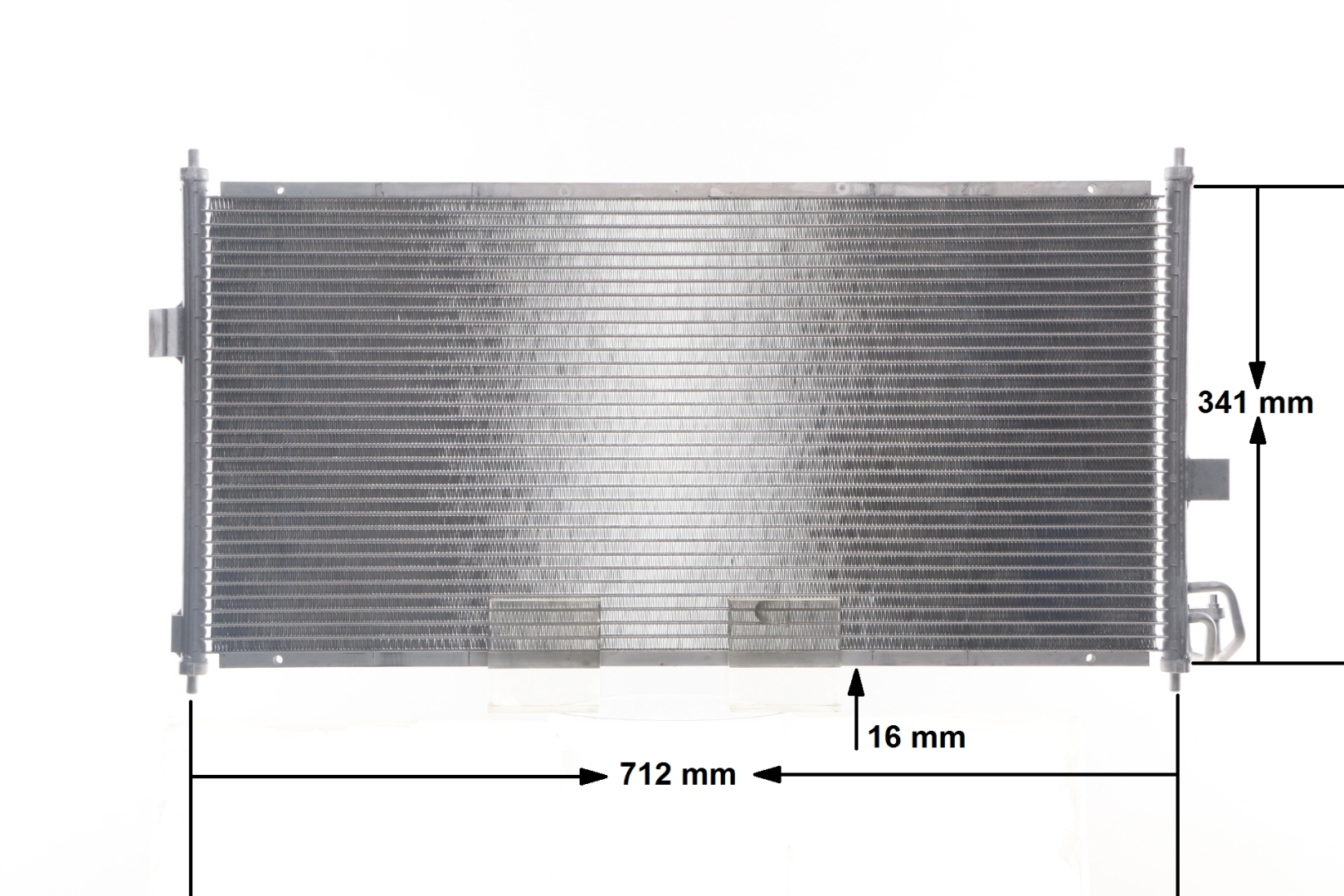 MAHLE ORIGINAL 8FC 351 317-751 Kondensator, klimaanlegg