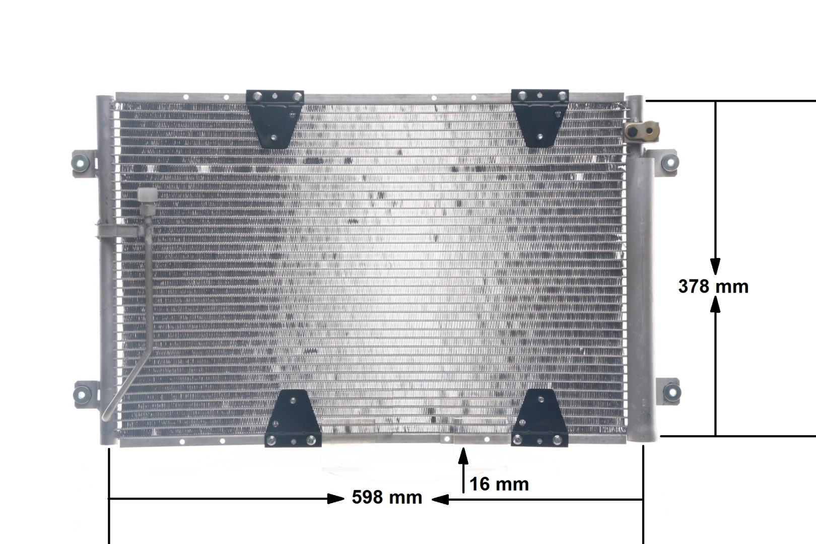 MAHLE ORIGINAL AC 713 000S Condensator, airconditioning Suzuki Grand Vitara GT originele prijs