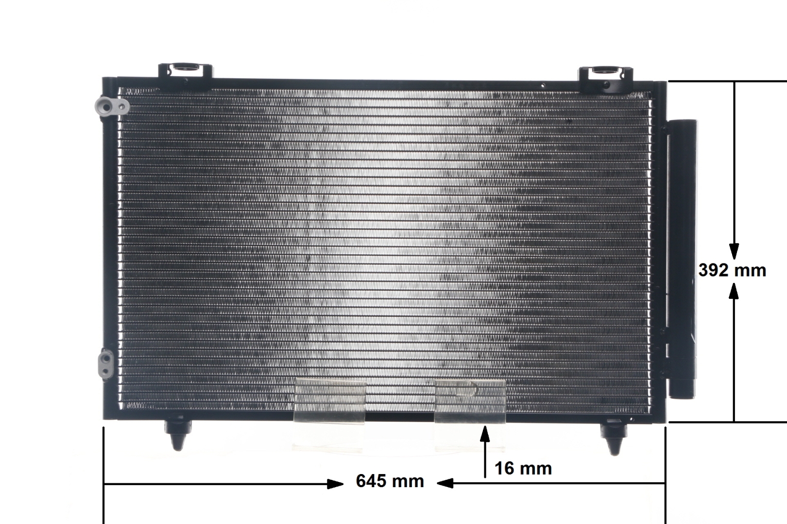 MAHLE ORIGINAL 351343304 Kondenzátor klimatizácie