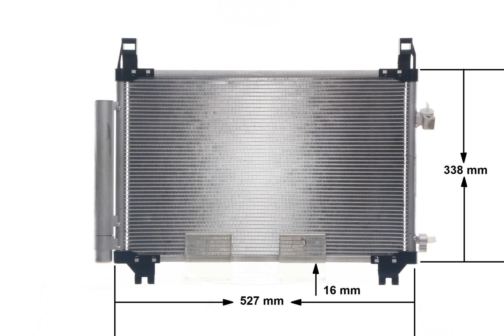 MAHLE ORIGINAL 351343474 Condensador, aire acondicionado