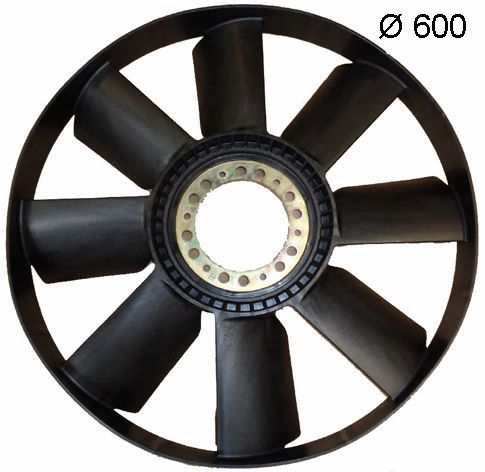 MAHLE ORIGINAL 376702021 Núcleo ventilador, refr. motor