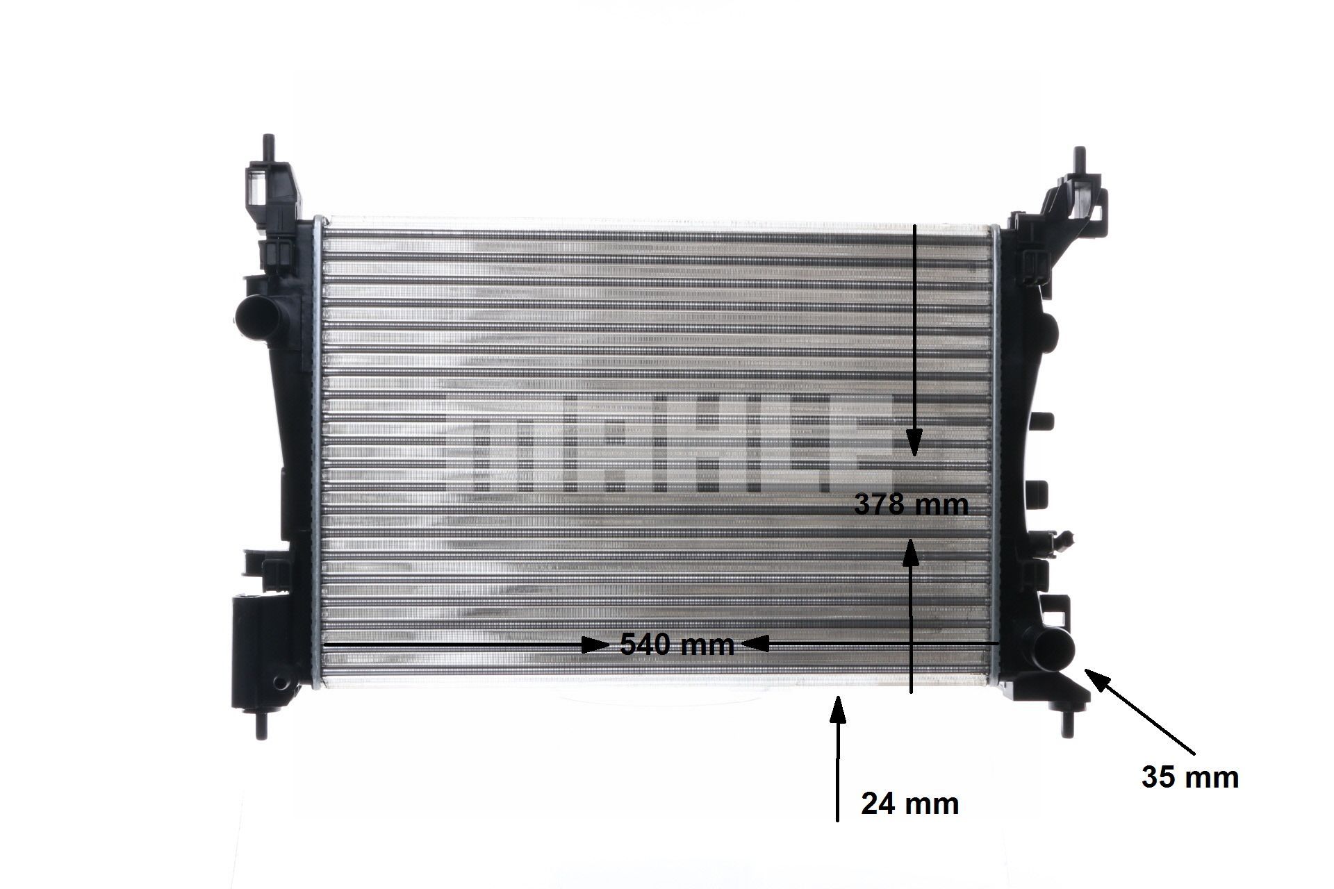 MAHLE ORIGINAL CR 1182 000S Radiator OPEL CORSA 2021