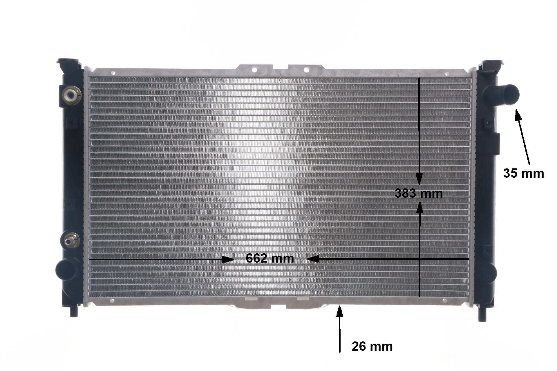 MAHLE ORIGINAL 376705591 Ψυγείο, ψύξη κινητήρα