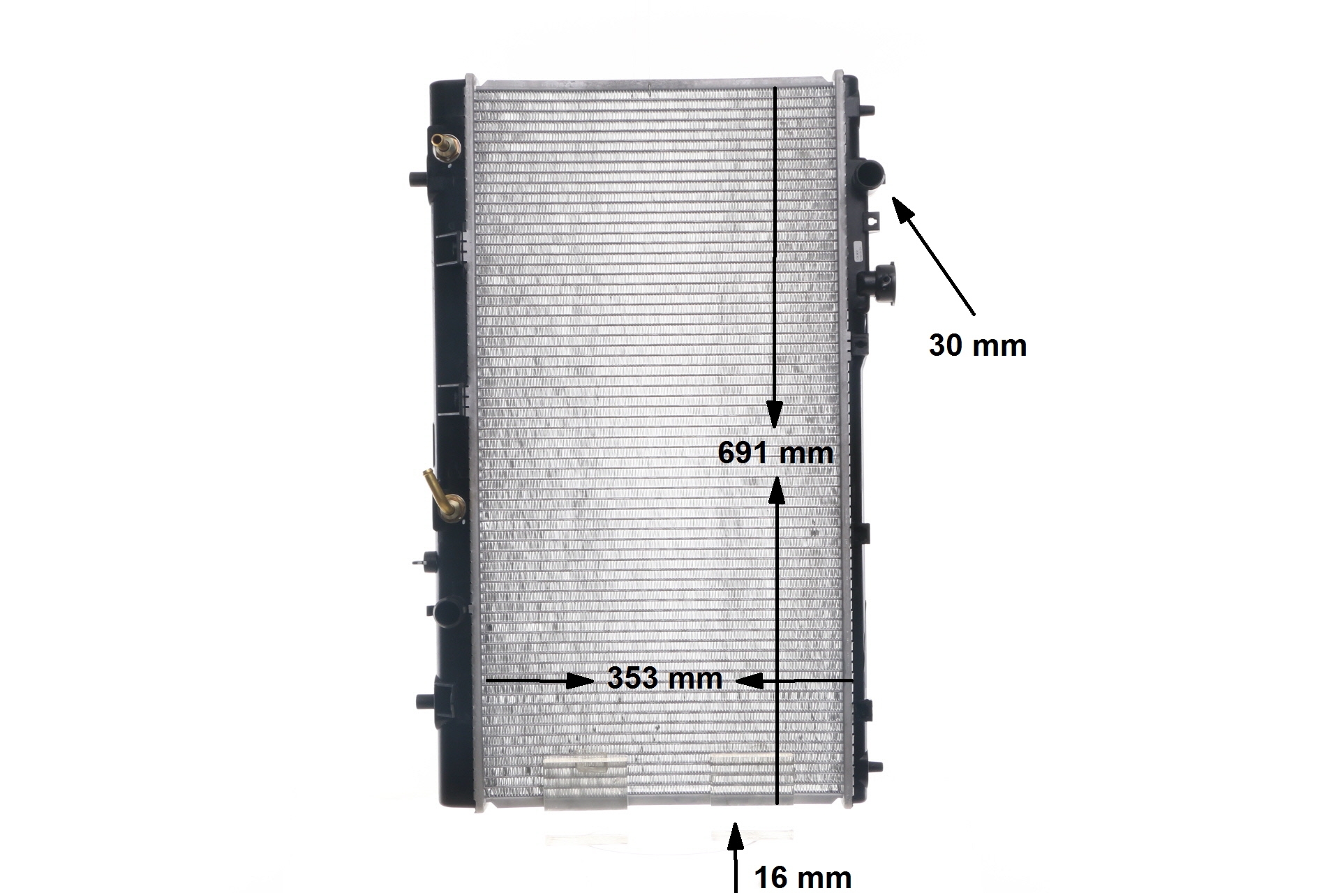 Radiateur CR 1474 000S MAHLE ORIGINAL FP86-15-200 MAZDA