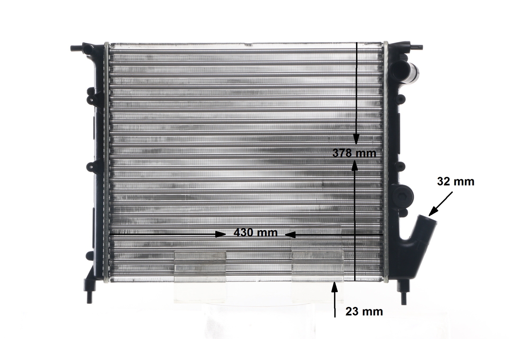 MAHLE ORIGINAL 376706411 Radiateur du moteur