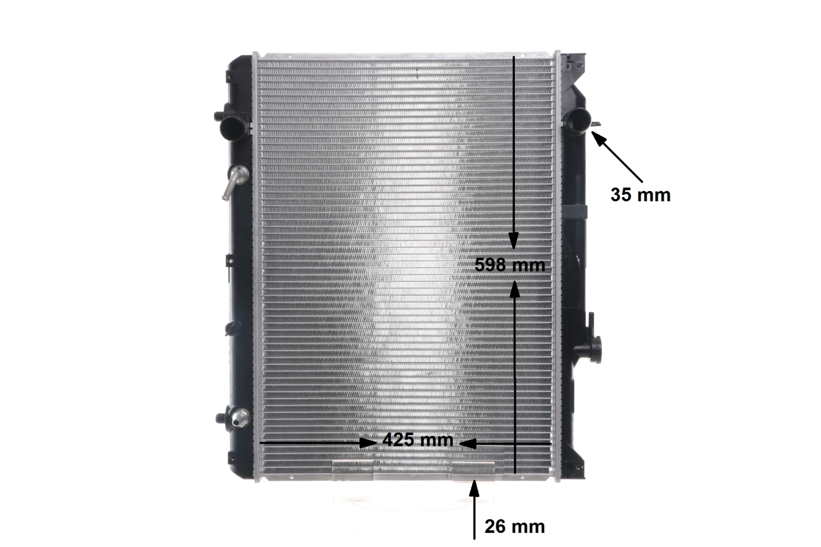MAHLE ORIGINAL 376773001 Radiateur du moteur