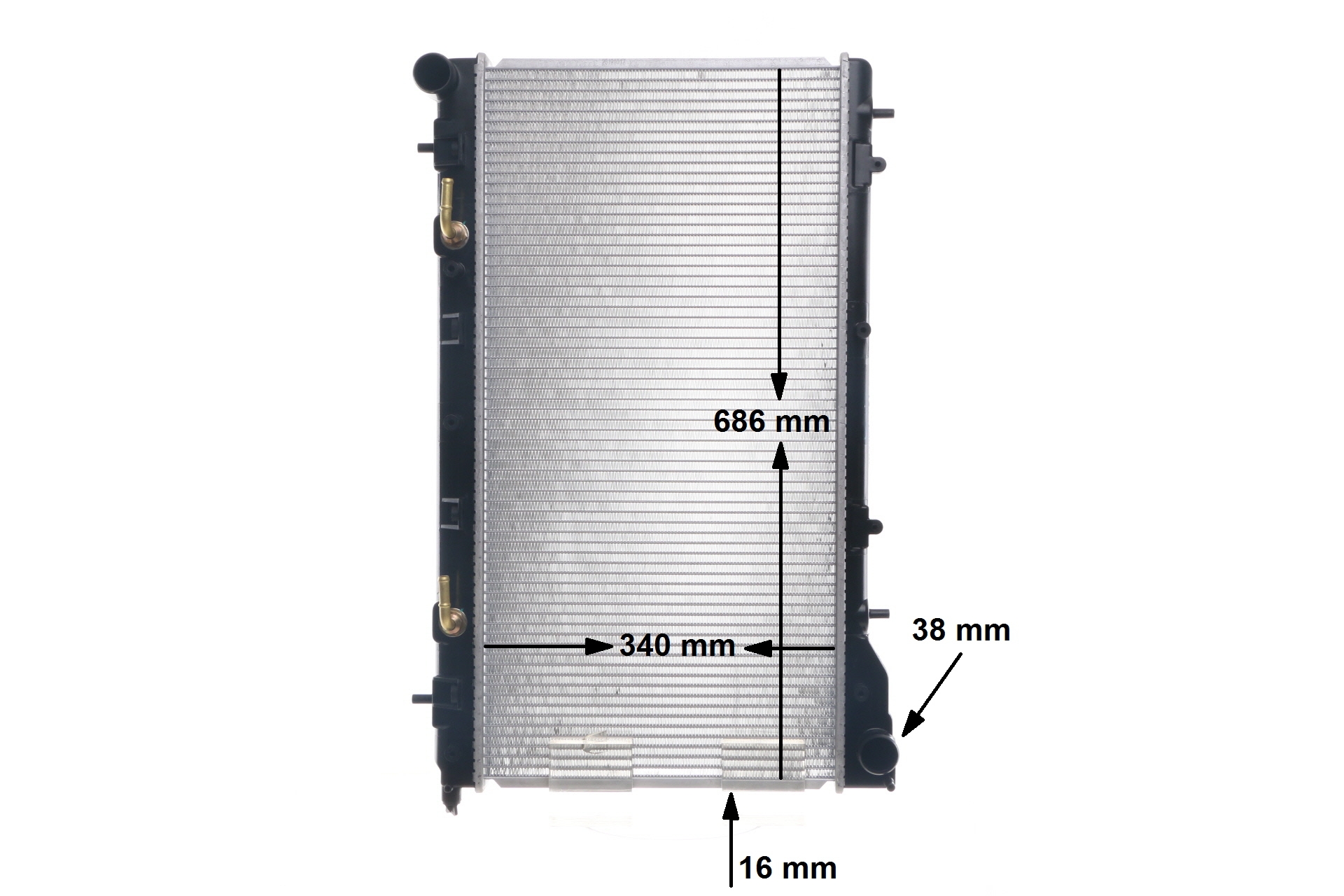 MAHLE ORIGINAL 8MK 376 775-614 Radiateur