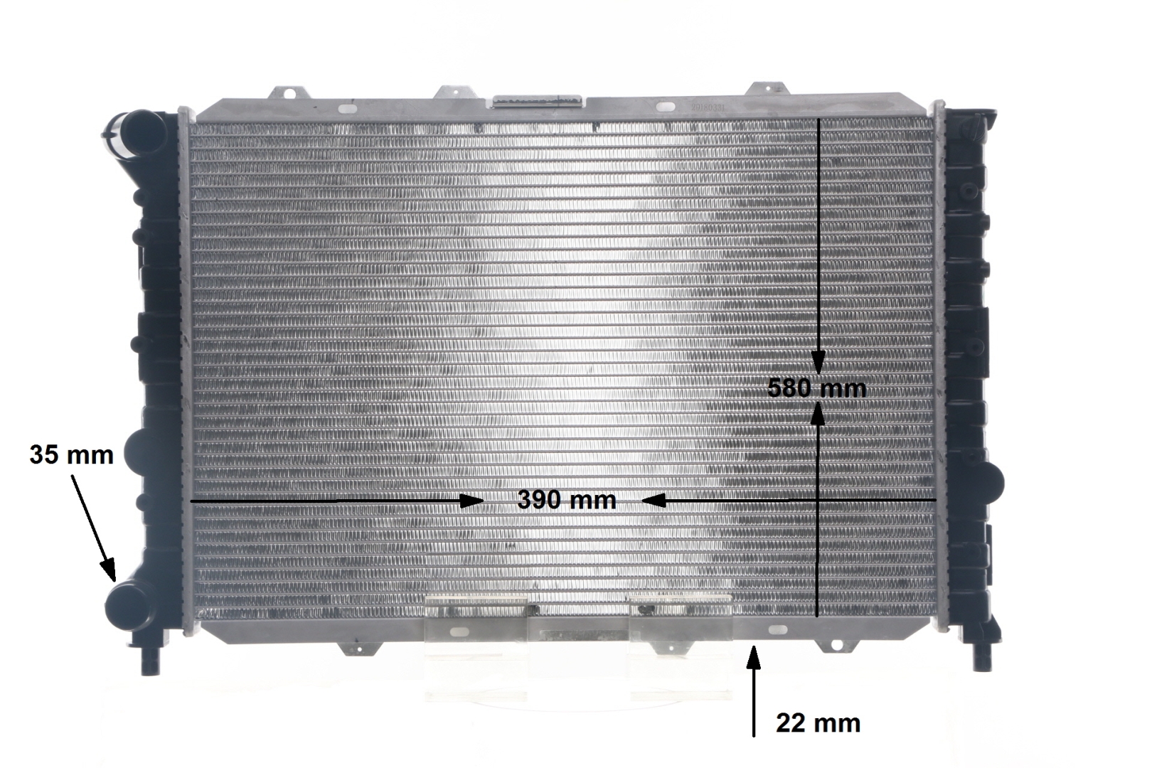 MAHLE ORIGINAL CR 1567 000S Chladič motora