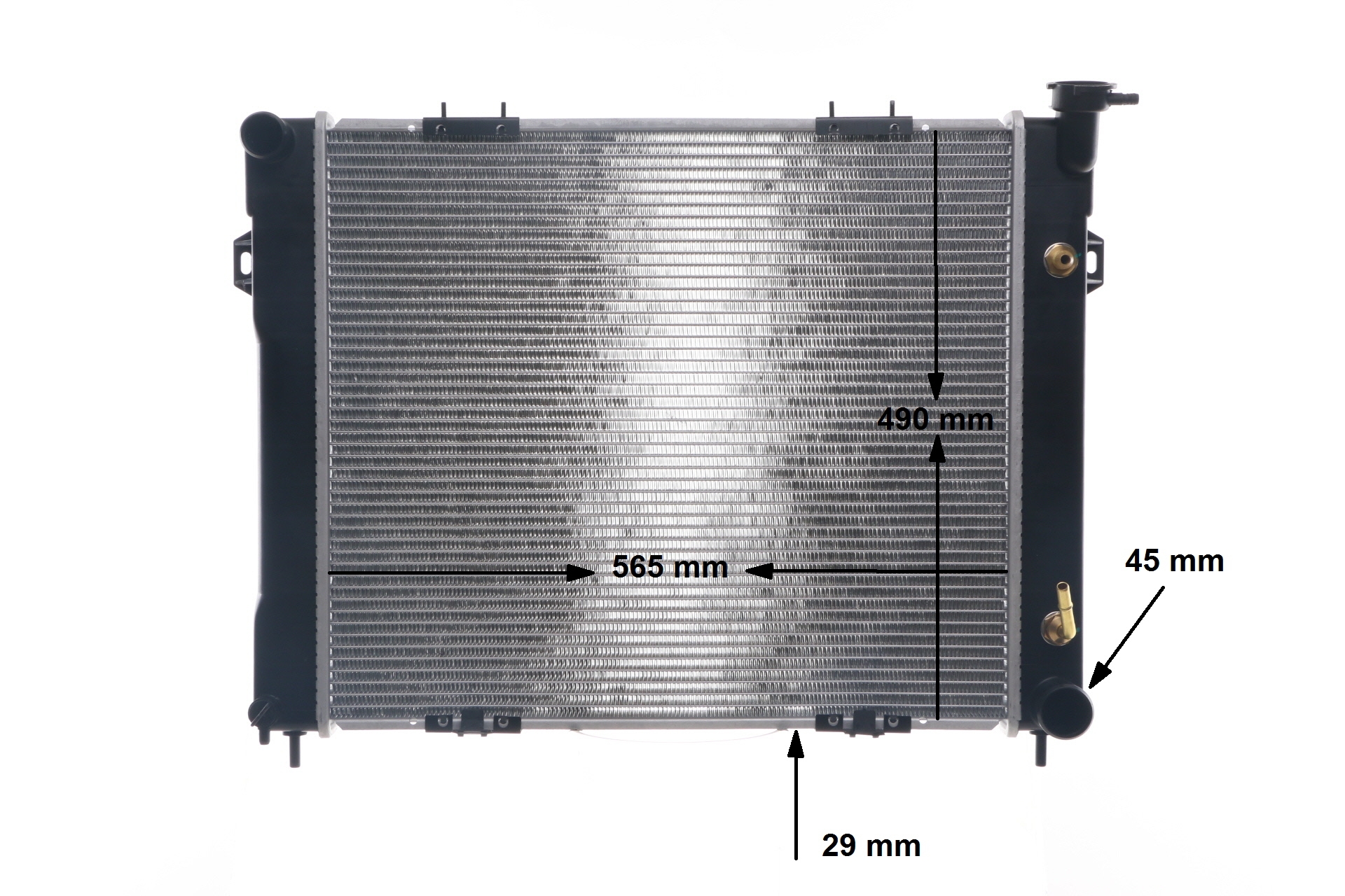 MAHLE ORIGINAL CR 1571 000S Radiateur de refroidissement Jeep Grand Cherokee mk1 5.2 4x4 223 CV Essence 1996