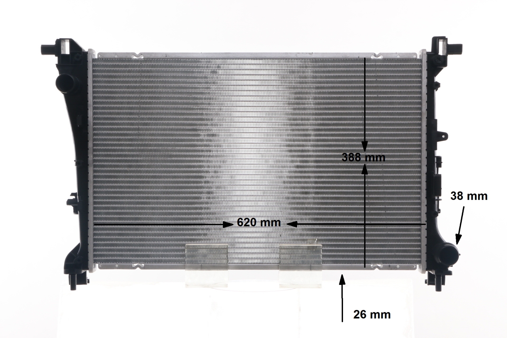 MAHLE ORIGINAL CR 1664 000S Radiateur de refroidissement Fiat Tipo Break 1.4 (356WXF1B) 120 CV Essence 2019