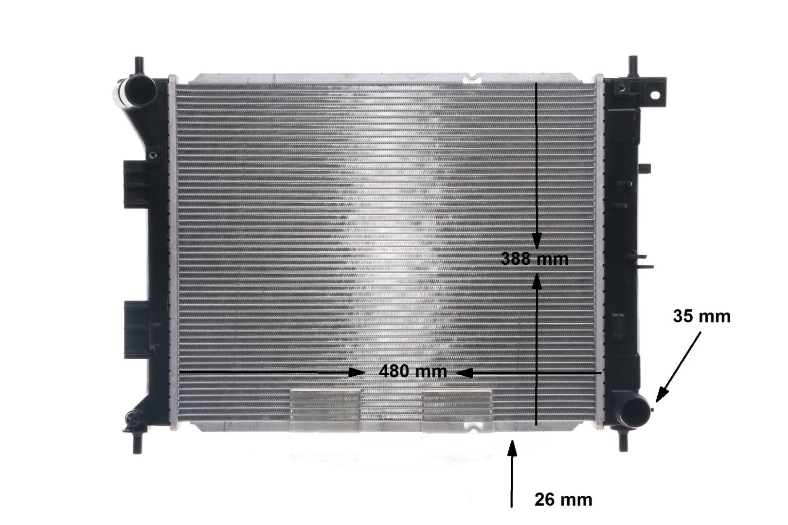 MAHLE ORIGINAL 8MK 376 781-234 Radiateur du moteur